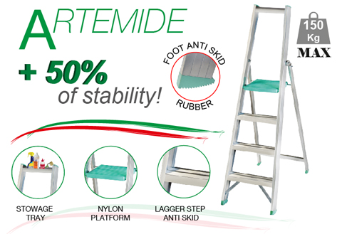 Aluminium ladder ARTEMIDE